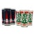 Vintage Christmas Glasses- Set of Six For Sale