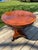 Italian Marquetry Burlwood Center Table With Custom Glass Top For Sale - Image 13 of 17