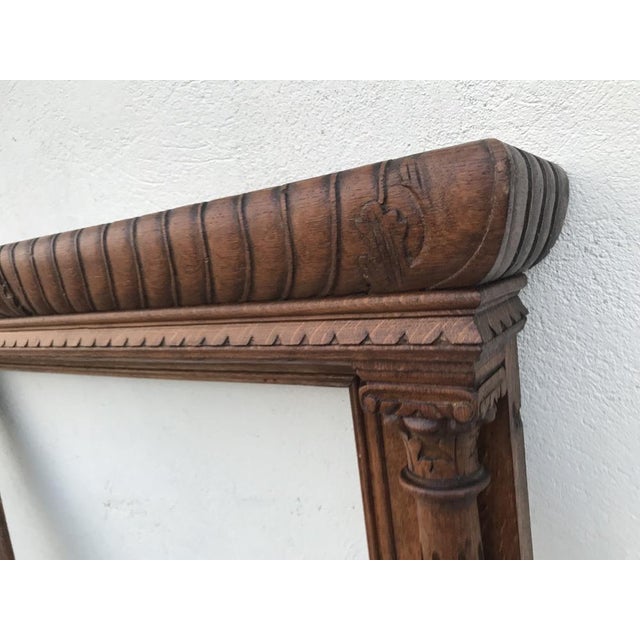 Antique Oak Wood Frame, 1920s For Sale - Image 12 of 18