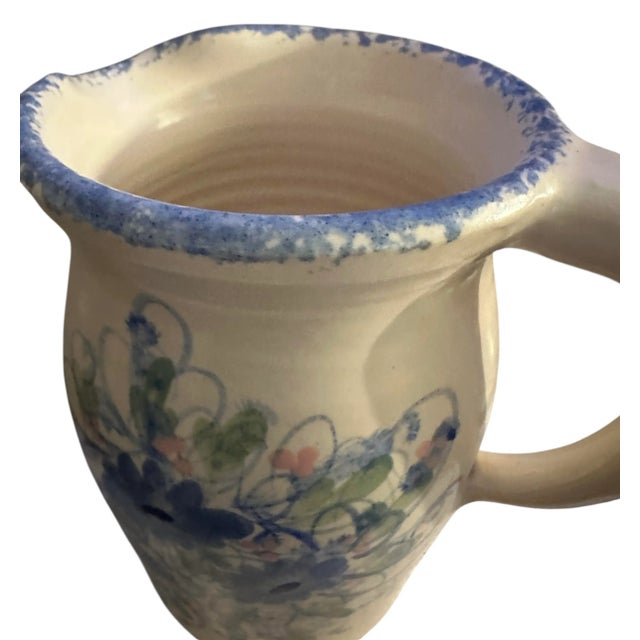 Vintage East Texas Pottery Pitcher Vase For Sale - Image 10 of 12