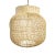 Natural Wicker Jar Lantern For Sale