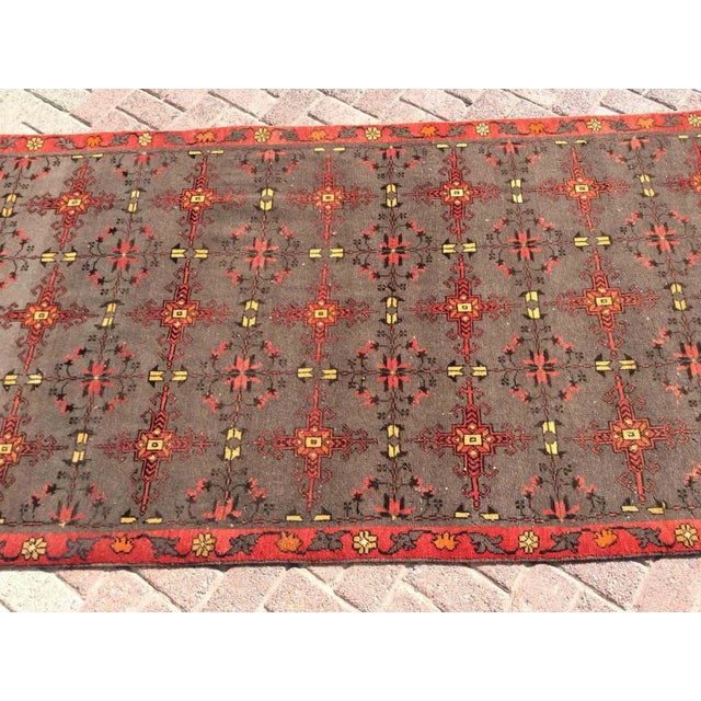 Textile 1960s Hand Knotted Vintage Anatolian Rug - 48" X 102" For Sale - Image 7 of 12