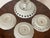 1900 - 1909 Antque Porcelain Cake Stand With Demitasse Plates Limoges France For Sale - Image 5 of 9