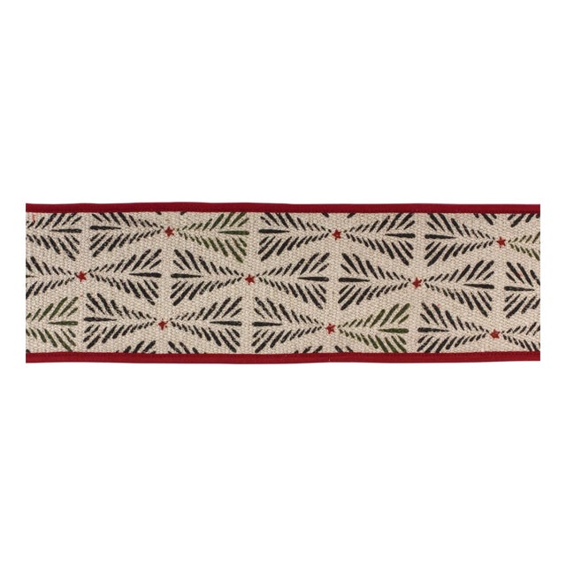 Rustic Holiday Pine Ribbon 4" x 5 yds. For Sale