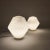 Metal Italian Murano Glass Lamps in the style of F. Fabbian, 1970s, Set of 2 For Sale - Image 7 of 9