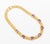 Metal 18k Yellow Gold and Amethyst Necklace For Sale - Image 7 of 14