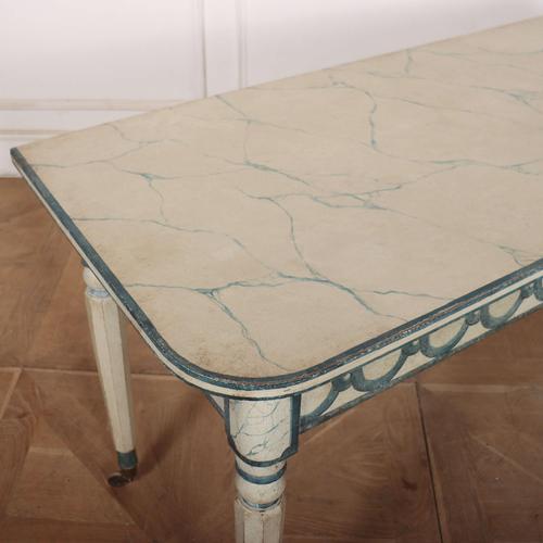 English Painted Console Table For Sale - Image 5 of 8
