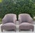Gray Vintage John Hutton for Donghia Lounge Chairs, Pair For Sale - Image 8 of 13