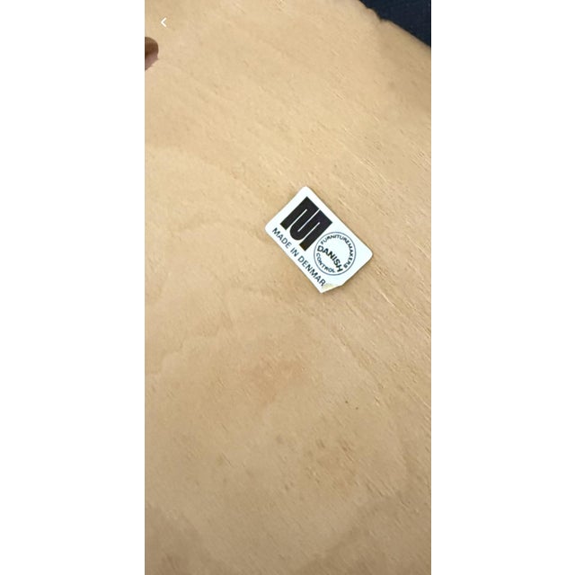 Danish Round Teak Dining Table with Juliane Chairs by Johannes Andersen for Vejle Mobelfabrik, 1960, Set of 5 For Sale - Image 12 of 14