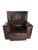 De Sede brown lounge armchair A Swiss De Sede wingback armchair, made of very thick brown leather, with an additional,...