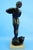 1920s Large 20th Century Antimony Water Carrier Sculpture with Marble Base, Naples, Italy For Sale - Image 5 of 18