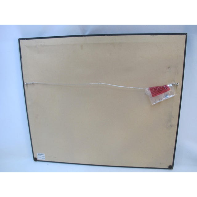 Japanese Yoshimaro Omori Signed Limited Ed Volcano Mountain Woodblock 1964 For Sale - Image 9 of 11