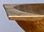 Large Fruitwood Trog or Dough Bowl on Oak Stand For Sale - Image 4 of 6