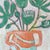 Original Acrylic Painting Botanical Still Life, Colorful Floral Wall Art, Maximalist Home Decor, Framed Art, Boho Eclectic Painting 13x16 For Sale - Image 4 of 5