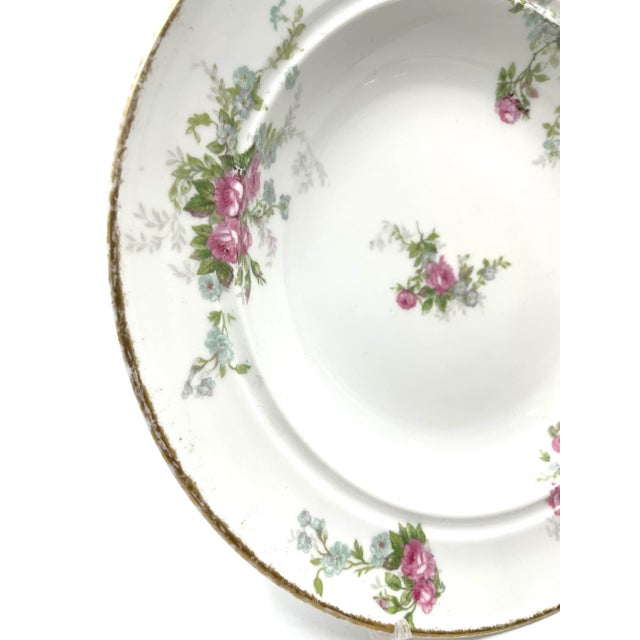French Antique Pink Rose French Limoges For Sale - Image 3 of 6