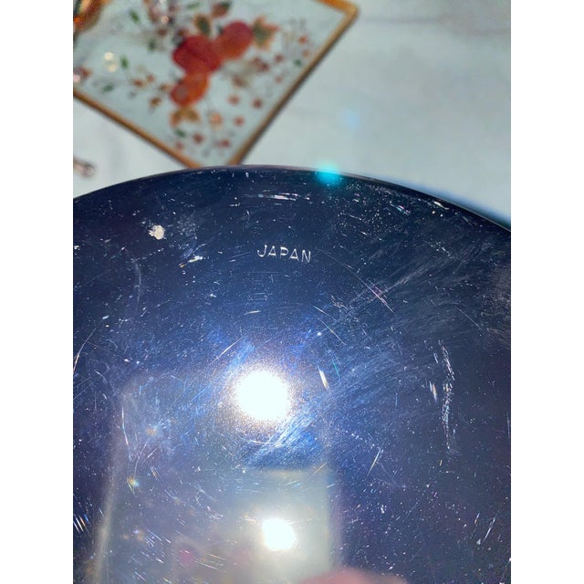 1950s Mid-Century Hollywood Regency Gold Beaded Ice Bucket With Chrome Liner, Japan For Sale - Image 13 of 13