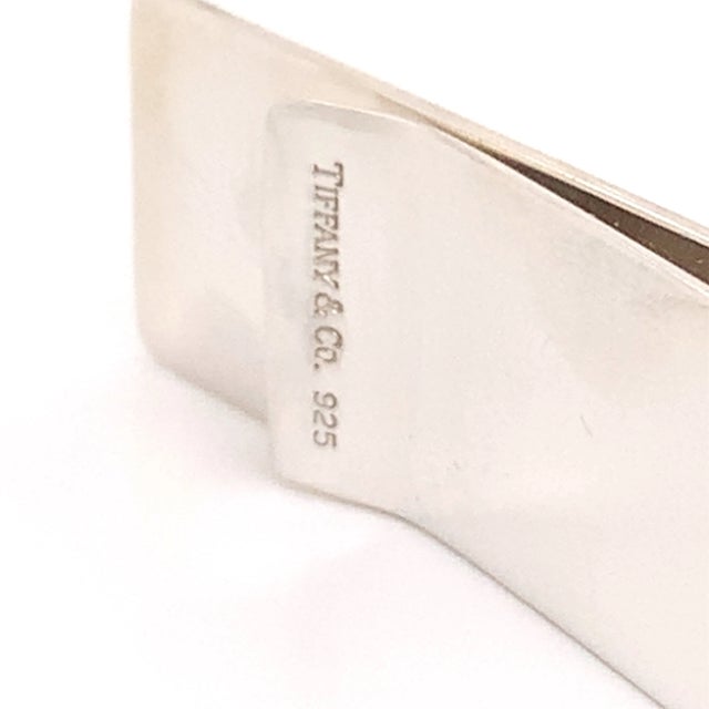 Late 20th Century Late 20th Century Tiffany & Co Trump Money Clip Sterling Silver Estate For Sale - Image 5 of 9