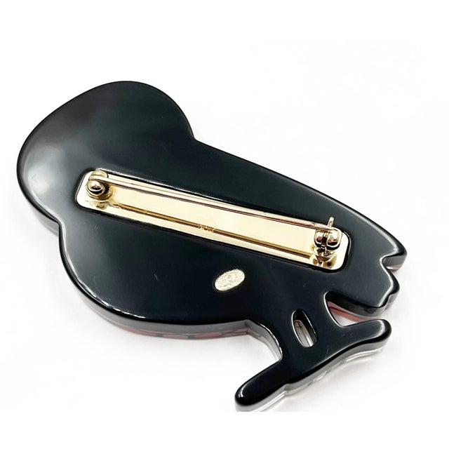 Contemporary Chanel Pink Owl Resin Brooch For Sale - Image 3 of 4