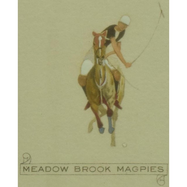 International Field Meadow Brook Club 1939 Gouache; Hand-Colored Aquatint by Paul Brown For Sale - Image 15 of 18