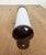 Industrial Brown Bakelite Wall Light with Milk Glass Shade from Elektrosvit, 1950s For Sale - Image 6 of 12