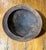 Folk Art Antique Primitive Hand-Carved Wooden Bowl With Original Hanging Handle and Folk Art Repairs For Sale - Image 3 of 12