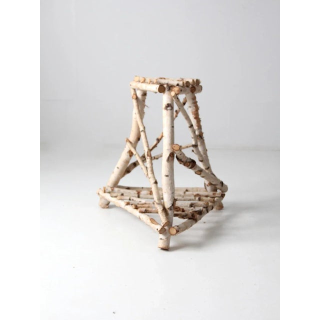 Vintage Birch Bark Table For Sale - Image 12 of 12