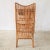 Mid-Century Modern Set of Bamboo Chair with Stool, 1960s For Sale - Image 3 of 10