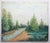 Mid 20th Century Impressionist River Landscape Painting For Sale In Seattle - Image 6 of 7