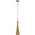 Utopia Small Pendant in Gild Designer: Kelly Wearstler Fixture Height: 20" Min. Custom Height: 26.5" O/A Height: 64.5"...