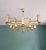 Gaetano Sciolari Geometric Brass Chandelier by Gaetano Sciolari for Boulanger, 1970s For Sale - Image 4 of 18