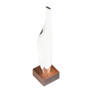 Rosewood Sterling Silver & Rosewood Model TW17 Vase by Tapio Wirkkala, 1960s
