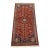 Abadeh Runner 2’4” X 4’10” Red Wool Vintage Tribal Hand-Knotted Rug For Sale