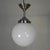 Art Deco Pendant Lamp with Opaline Glass Globe, 1930s For Sale - Image 12 of 12