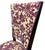 Vintage Set of Six Italian Mid-Century Dining Chairs With Floral Pattern Upholstery For Sale - Image 9 of 9