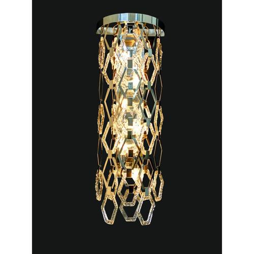 Metal Collection Medea Chandelier in Metal and Crystal by Jago For Sale - Image 7 of 10