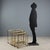 This trio of 1980s brass and smoked glass coffee tables is an example of the elegant and functional design of the era. The...