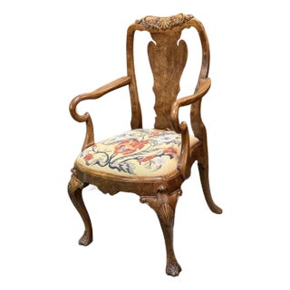 Roberto Barahona for Burton Ching Queen Anne Style Chair For Sale