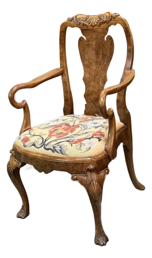 Roberto Barahona for Burton Ching Queen Anne Style Chair