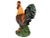 Shabby Chic Mid-Century Large Colorful Rooster Sculpture For Sale - Image 3 of 12