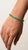 13.20 Carat Natural Zambian Emerald Tennis Bracelet in 18k Yellow Gold 7.5 Inch For Sale - Image 13 of 17