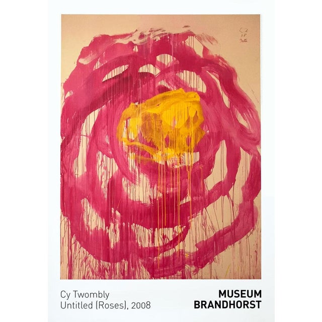 Cy Twombly Roses Exhibition Poster Publisher: Brandhorst Museum (Germany) Dimensions: 23,6 x 33 in / 60 x 84 cm Sold unframed