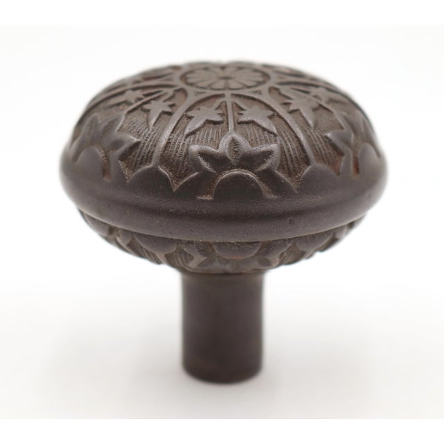 Traditional Sargent Cast Iron Passage Door Knob For Sale - Image 3 of 4
