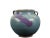 This beautiful blue and purple ceramics cachepot is handcrafted with meticulous care of combining bold hues and subtle...