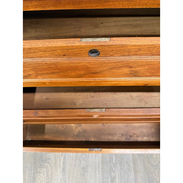 Antique Abernathy Furniture Co. 19th Century Victorian Walnut Chest of Drawers For Sale - Image 12 of 15