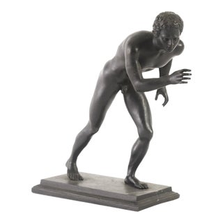 Grand Tour Napoli School Bronze Sculpture For Sale