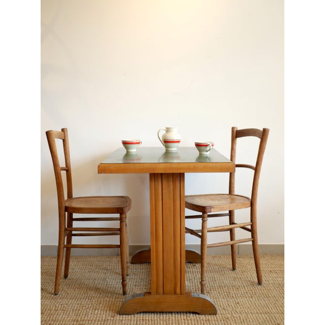 Bistro Table and Chairs, 1950s, Set of 3 For Sale - Image 12 of 18