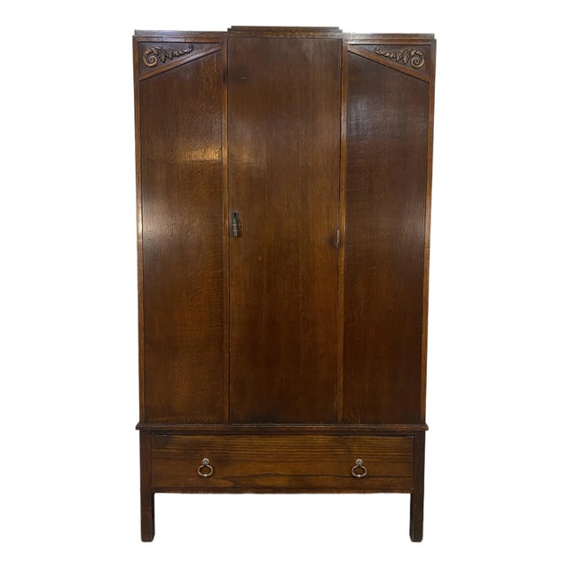 1930s Vintage Armoire Closet For Sale