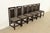Cassina Frank Lloyd Wright for Cassina Arts & Crafts Dark Cherry Wood Dining Chairs, Set of Six For Sale - Image 4 of 13