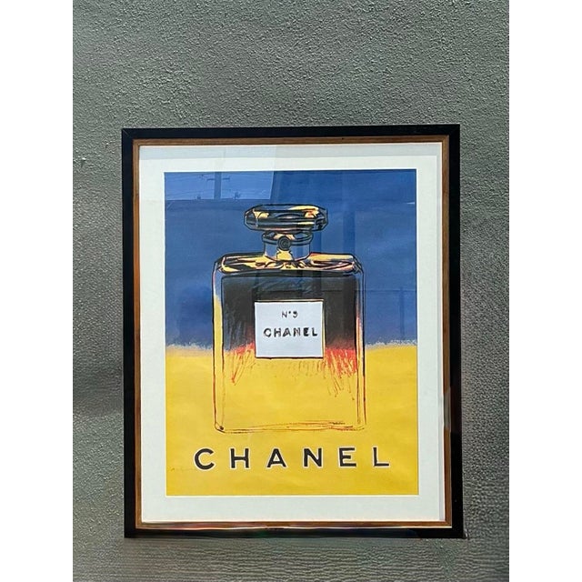 Wood Vintage Andy Warhol for Chanel Number 5 For Sale - Image 7 of 12