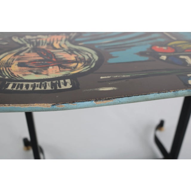 Vintage Side Table, 1950s For Sale - Image 4 of 18